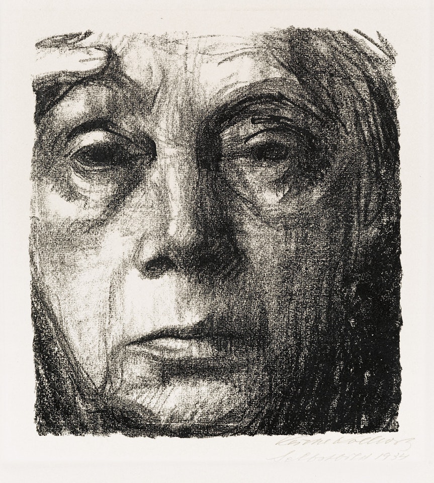 Selbstbildnis by Kathe Kollwitz