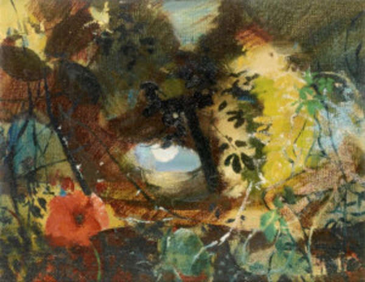 Bownham Grange, Stroud - Wood Spirit by Kenneth Webb