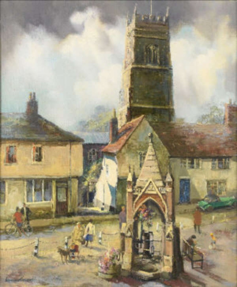 St Mary"s Village Square by Kenneth Webb