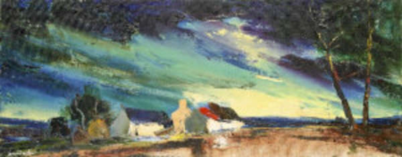 Evening Light, County Down by Kenneth Webb
