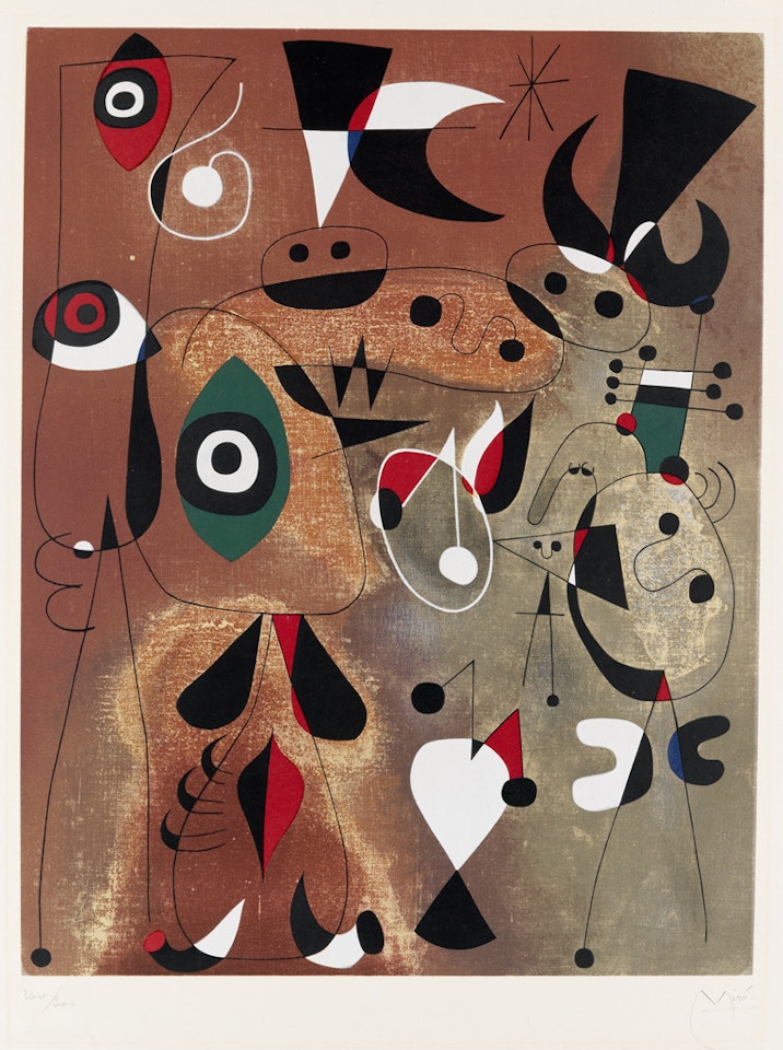 Composition by Joan Miró