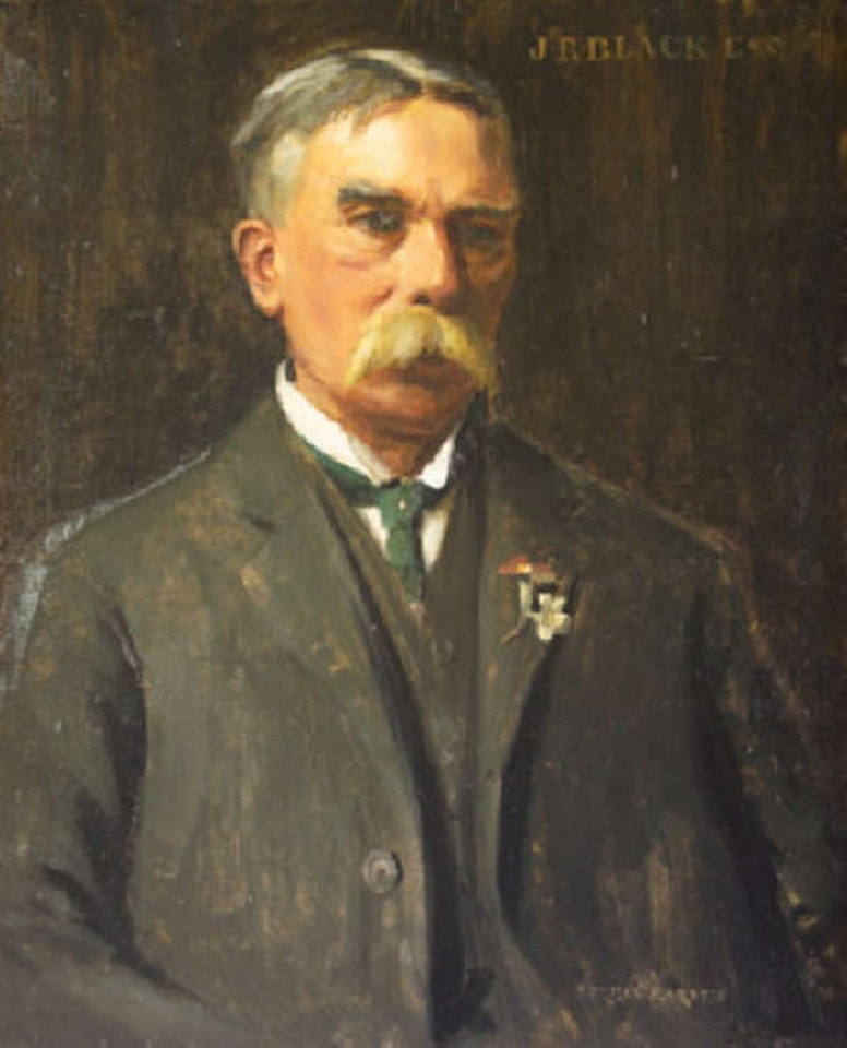Portrait of J.R. Black Esq, by Norman Garstin