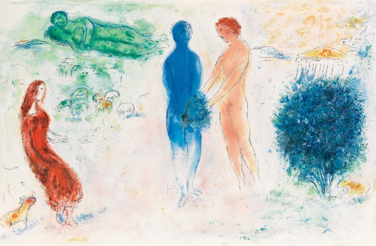 Le Jugement de Chloé by Marc Chagall