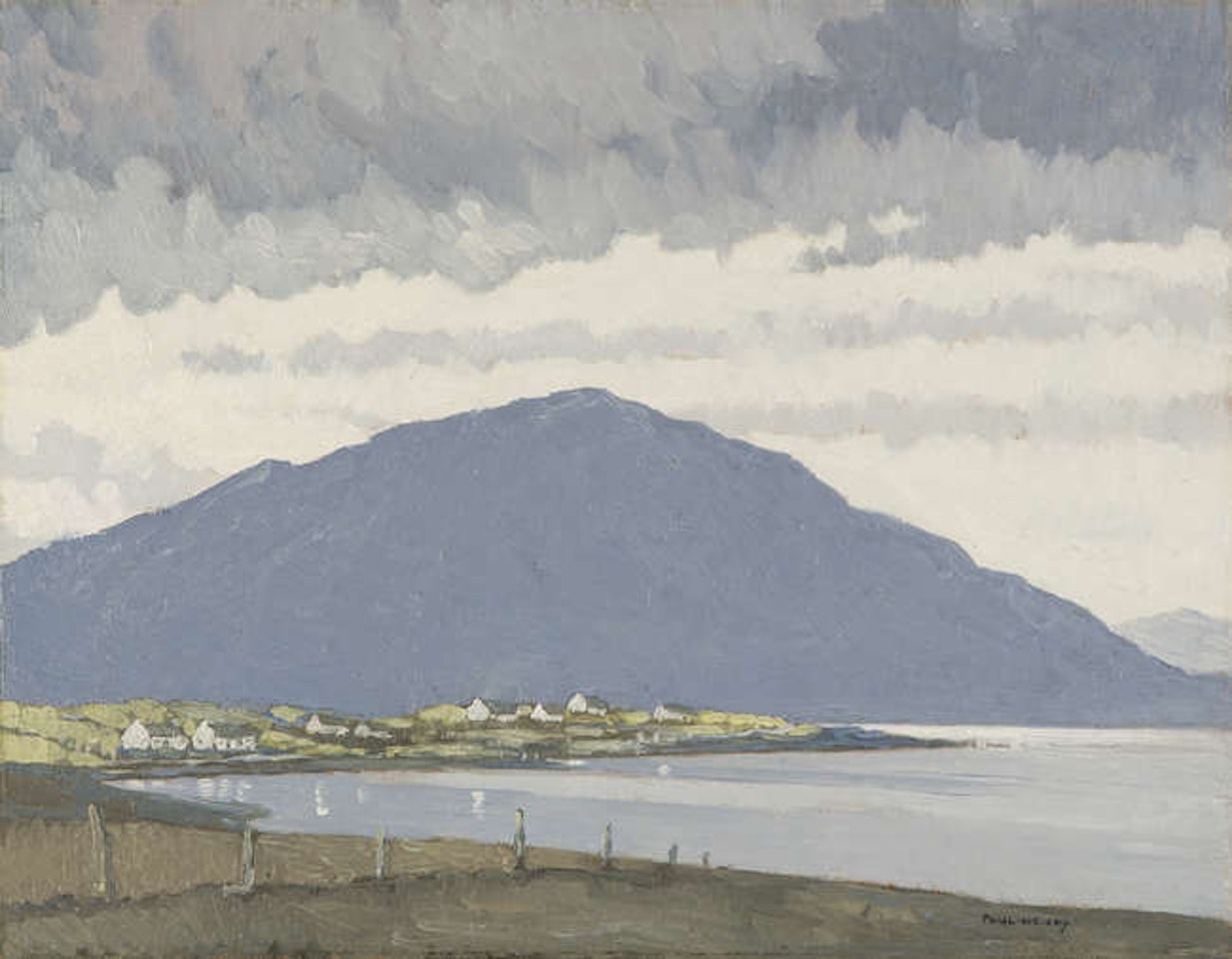 Looking Towards Achill from the East of Achill Sound by Paul Henry