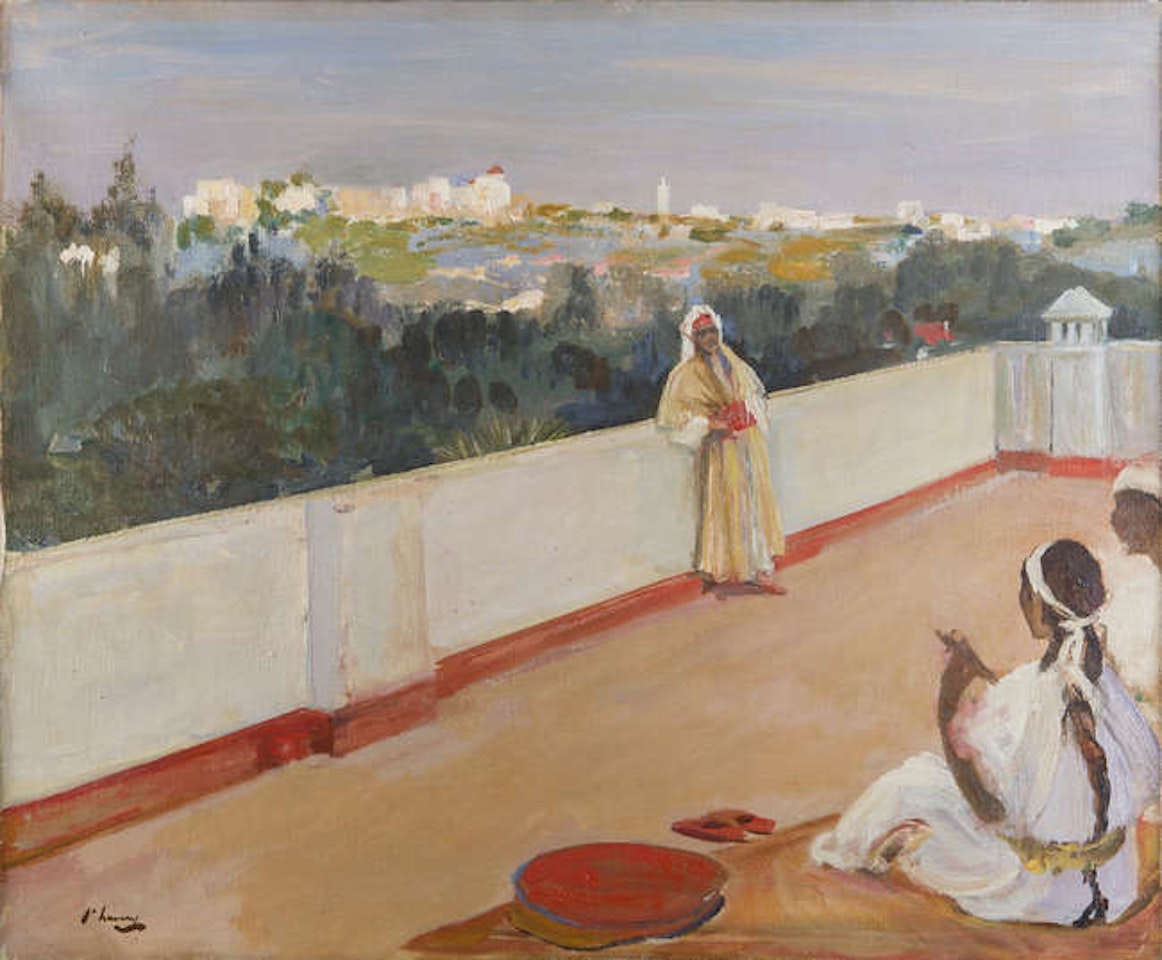 Evening on the House Top, Tangier by John Lavery