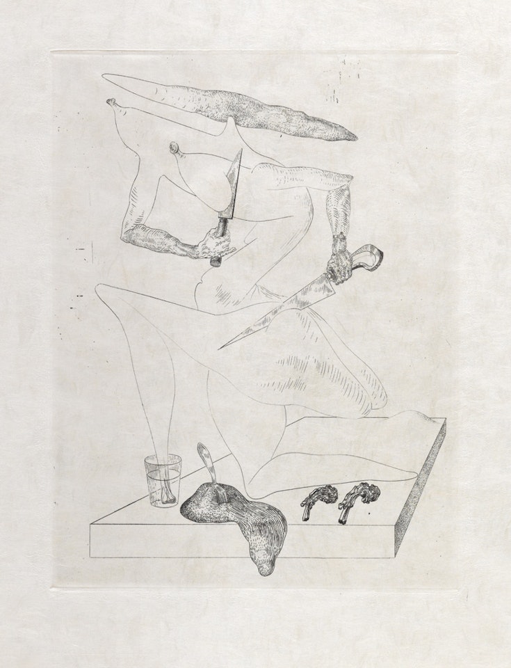 Les Chants de Maldoror by Salvador Dali
