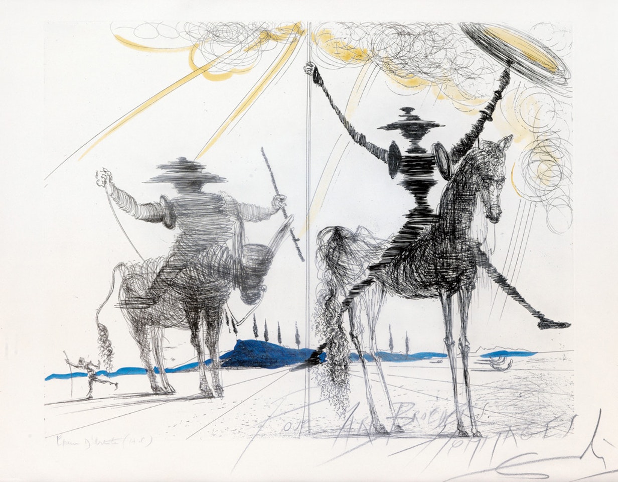 Don Quixote by Salvador Dali
