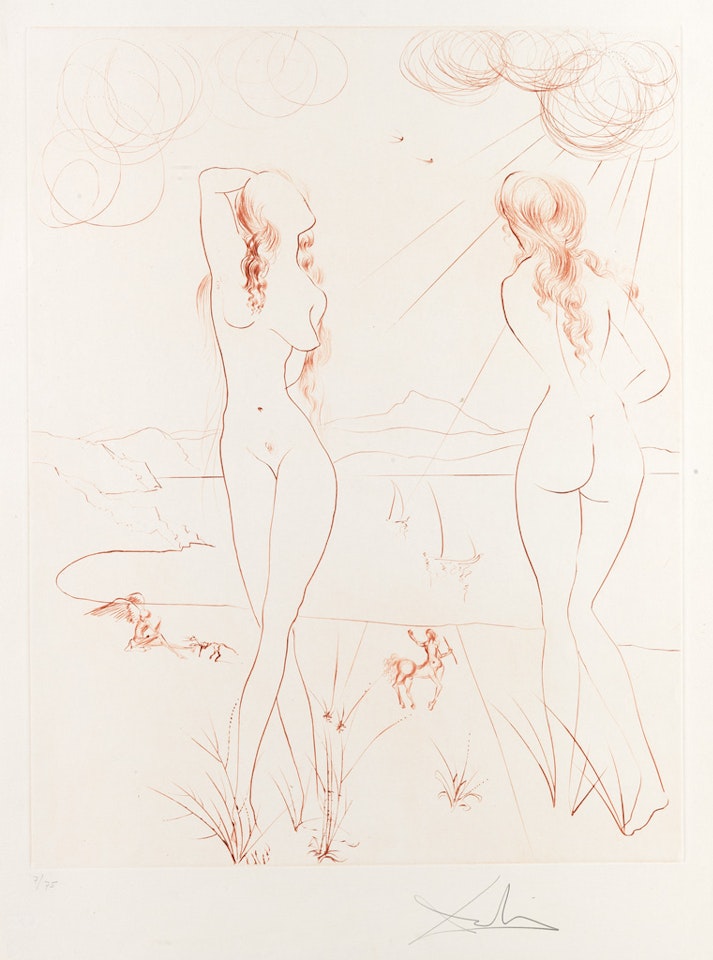 Espejo Vivo by Salvador Dali