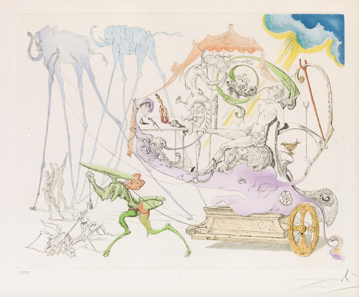 Dionysos by Salvador Dali