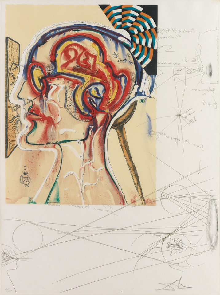 Imaginations and Objects of the Future by Salvador Dali