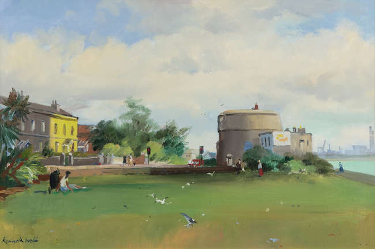 Martello Tower, Sandymount by Kenneth Webb