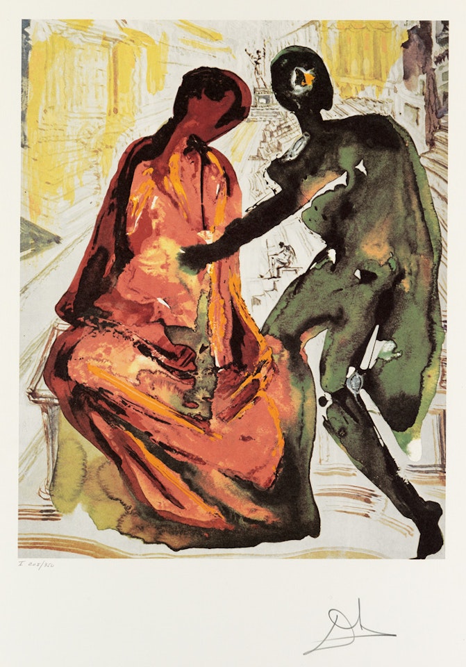 Les Amoureux by Salvador Dali