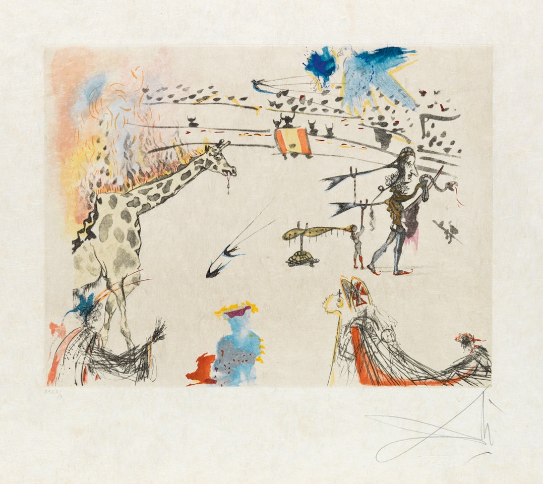 Tauramachie Surréaliste by Salvador Dali