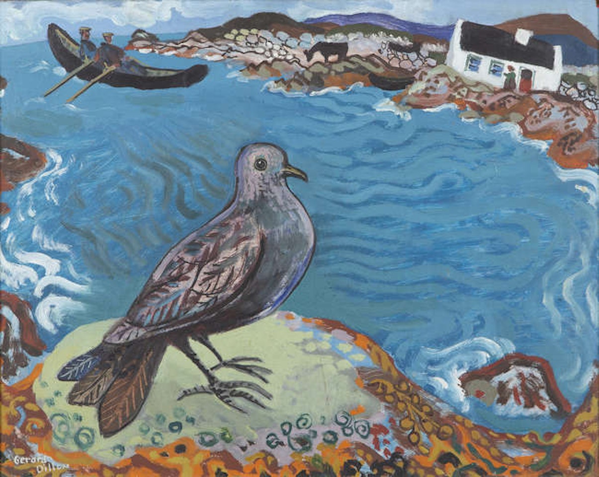 Pigeon on the Bay by Gerard Dillon