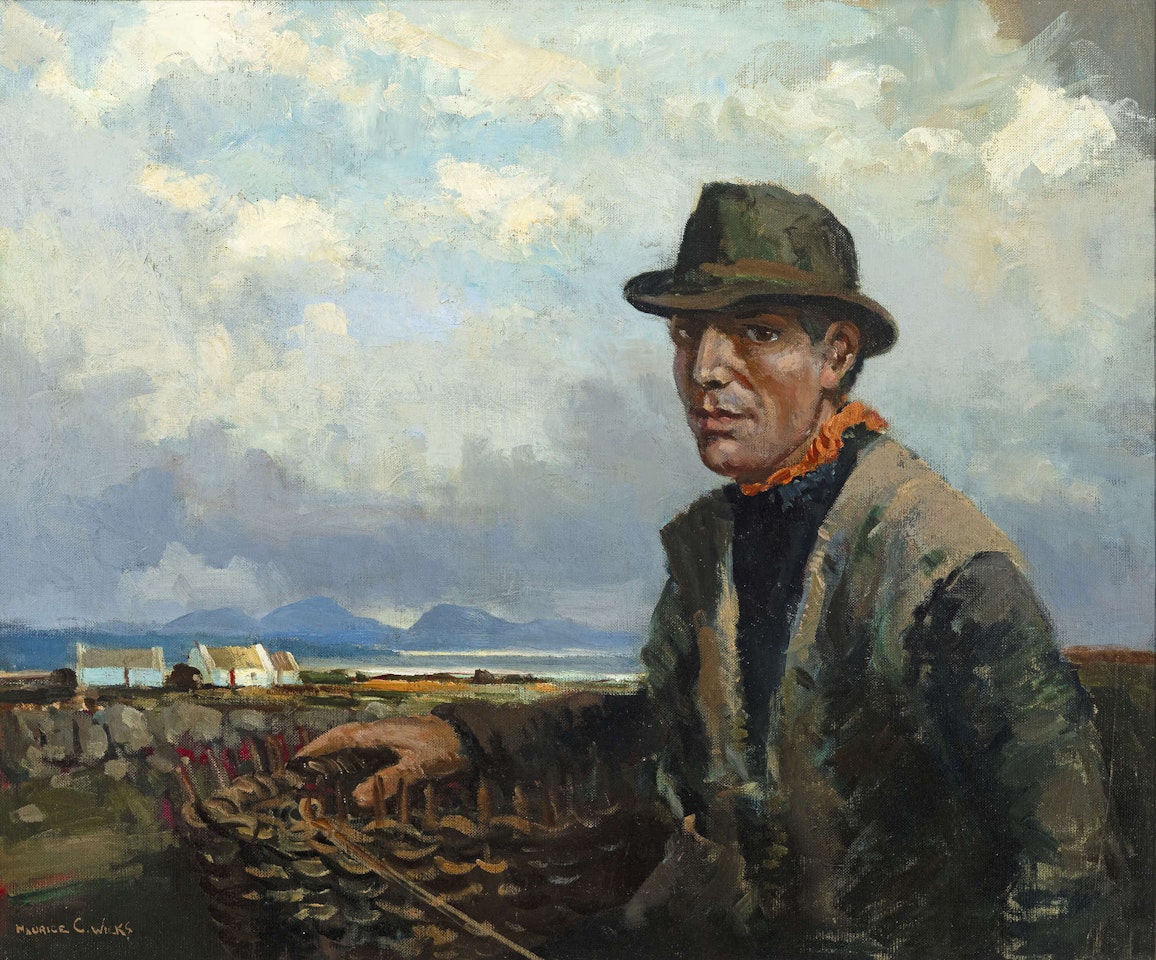 Connemara Man by Maurice Canning Wilks