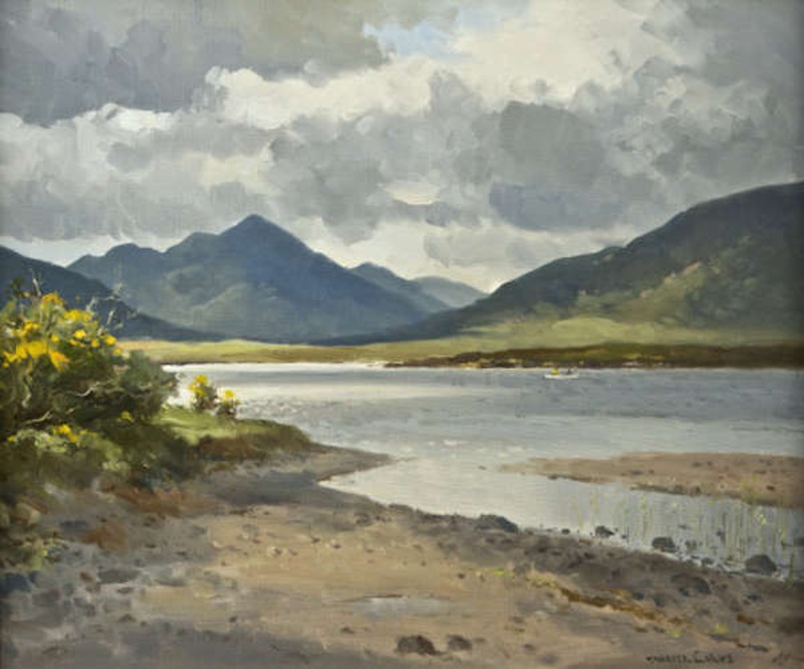 Rain Clouds over Kylemore, Connemara by Maurice Canning Wilks