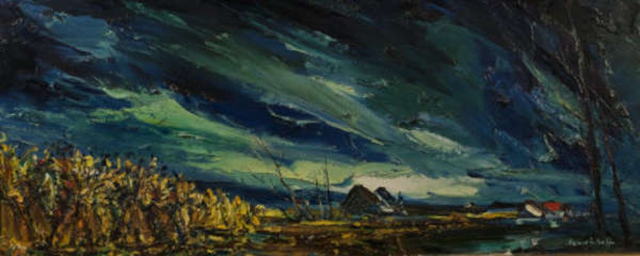 Storm over the Cornfields by Kenneth Webb