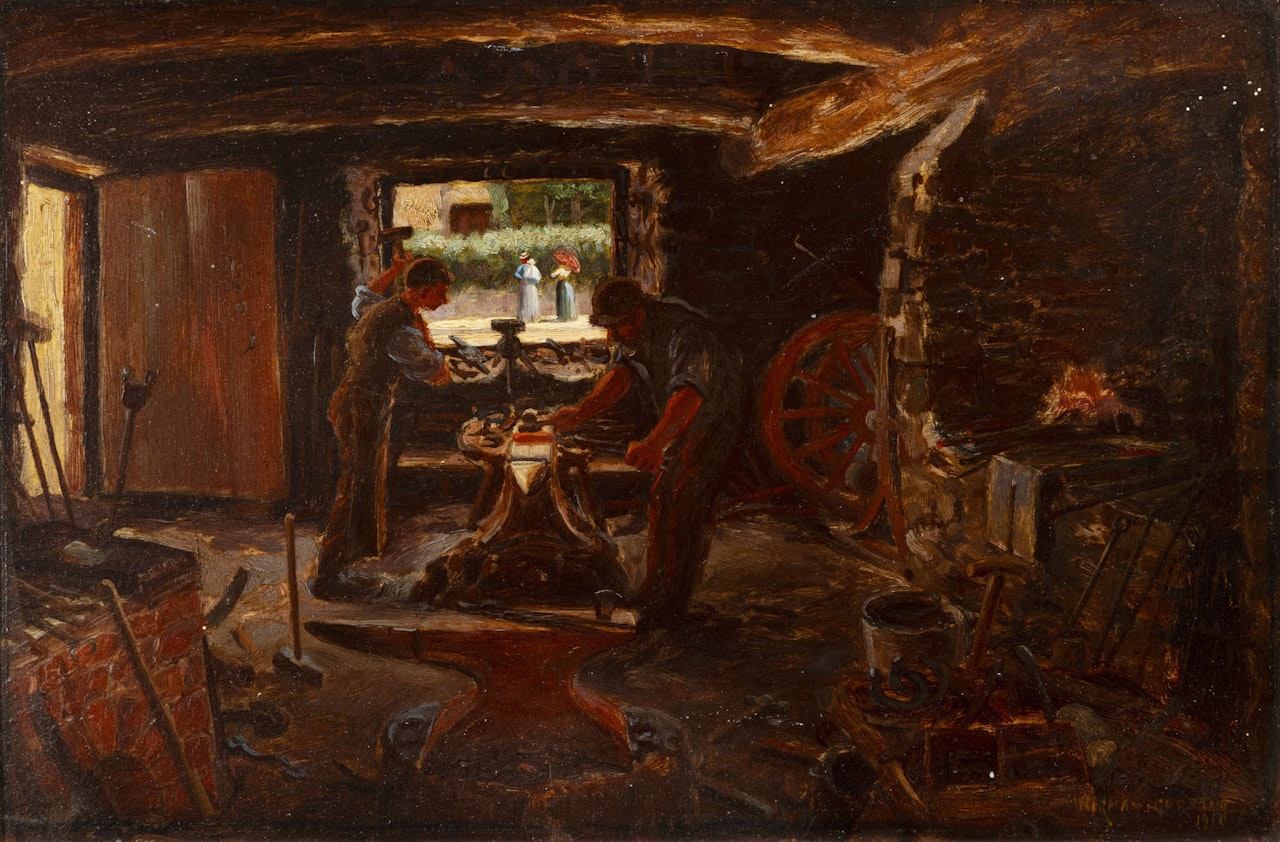 The Workshop by Norman Garstin