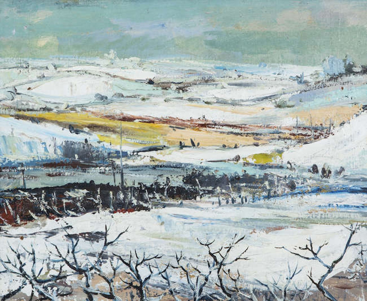 Snowy landscape by Kenneth Webb