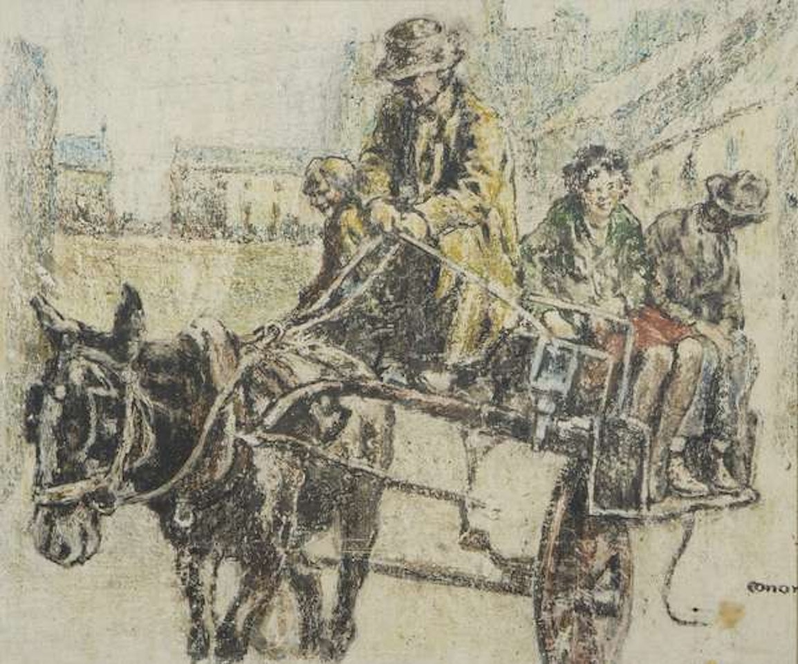 The Jaunting Car by William Conor