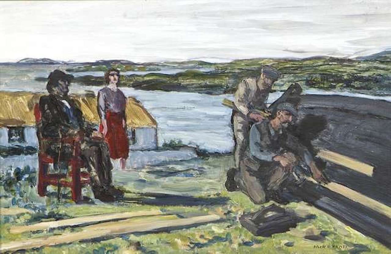 The Boat Builder by Jack Butler Yeats