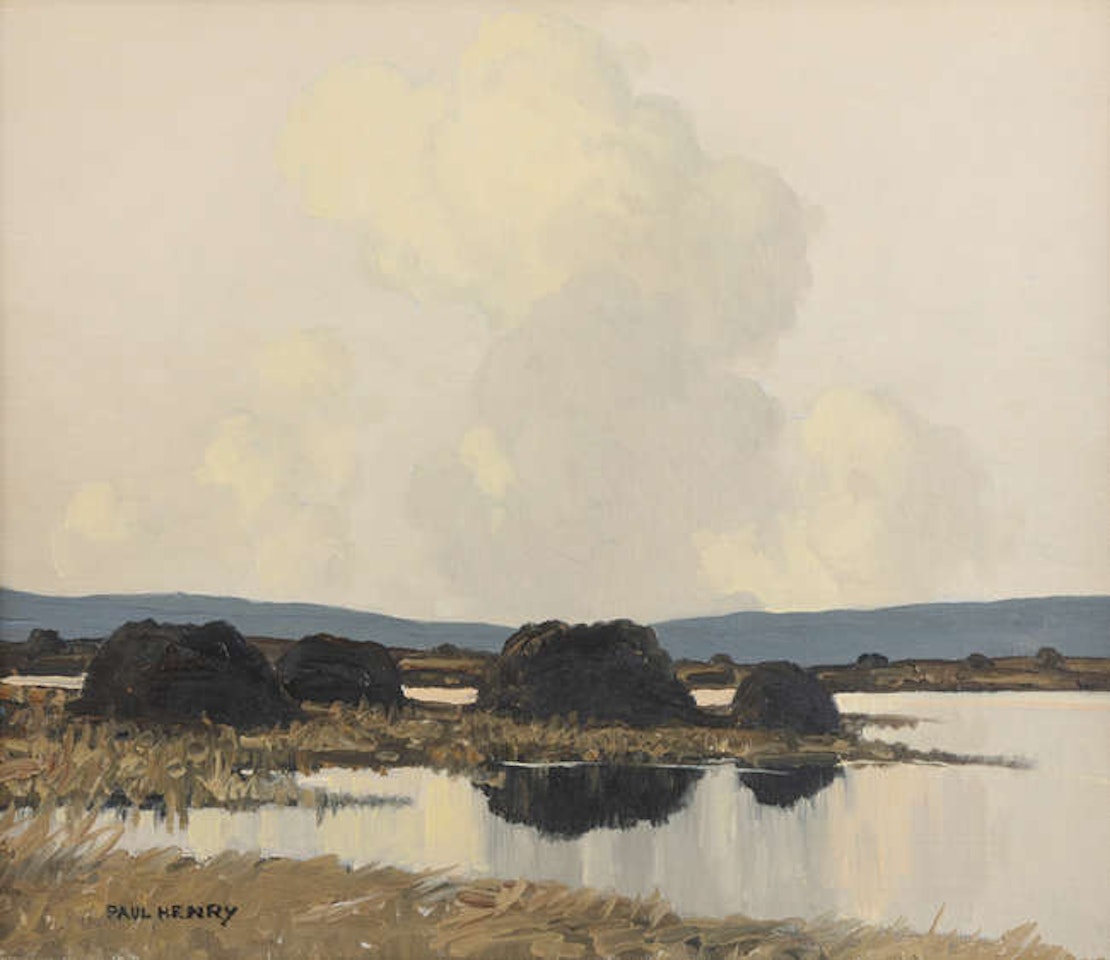 Bogland Connemara by Paul Henry