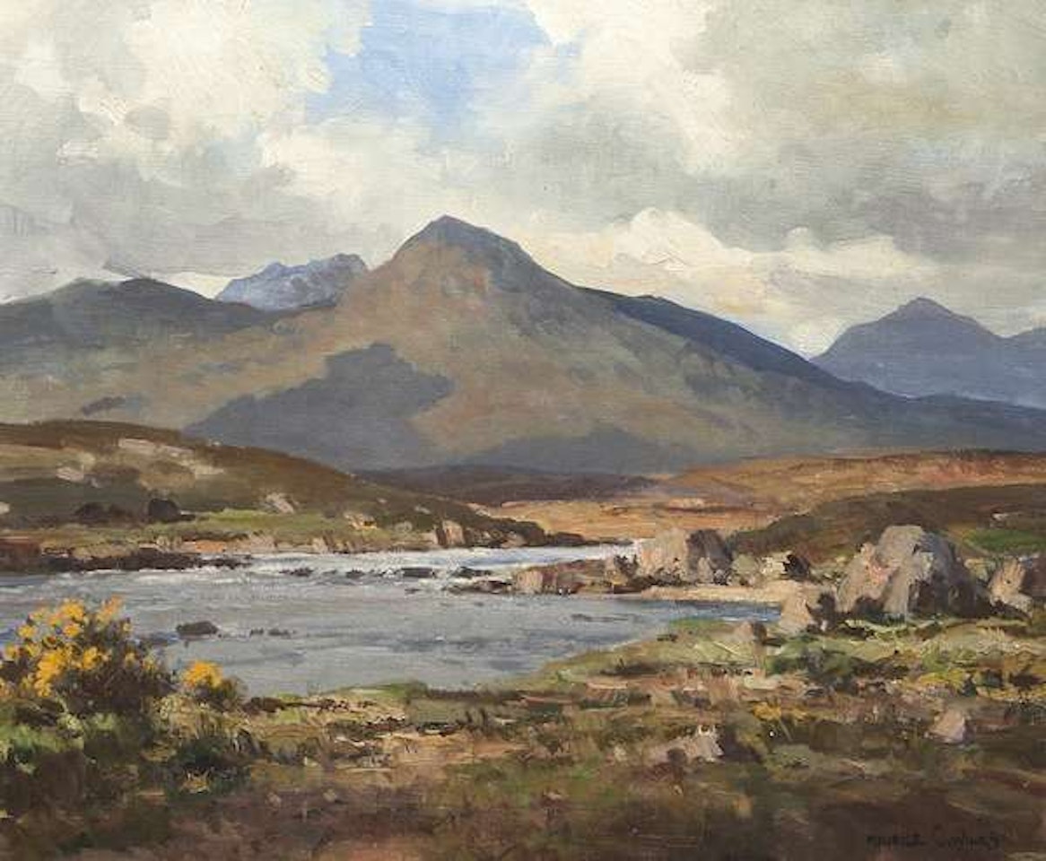 Ballynahinch River Connemara by Maurice Canning Wilks