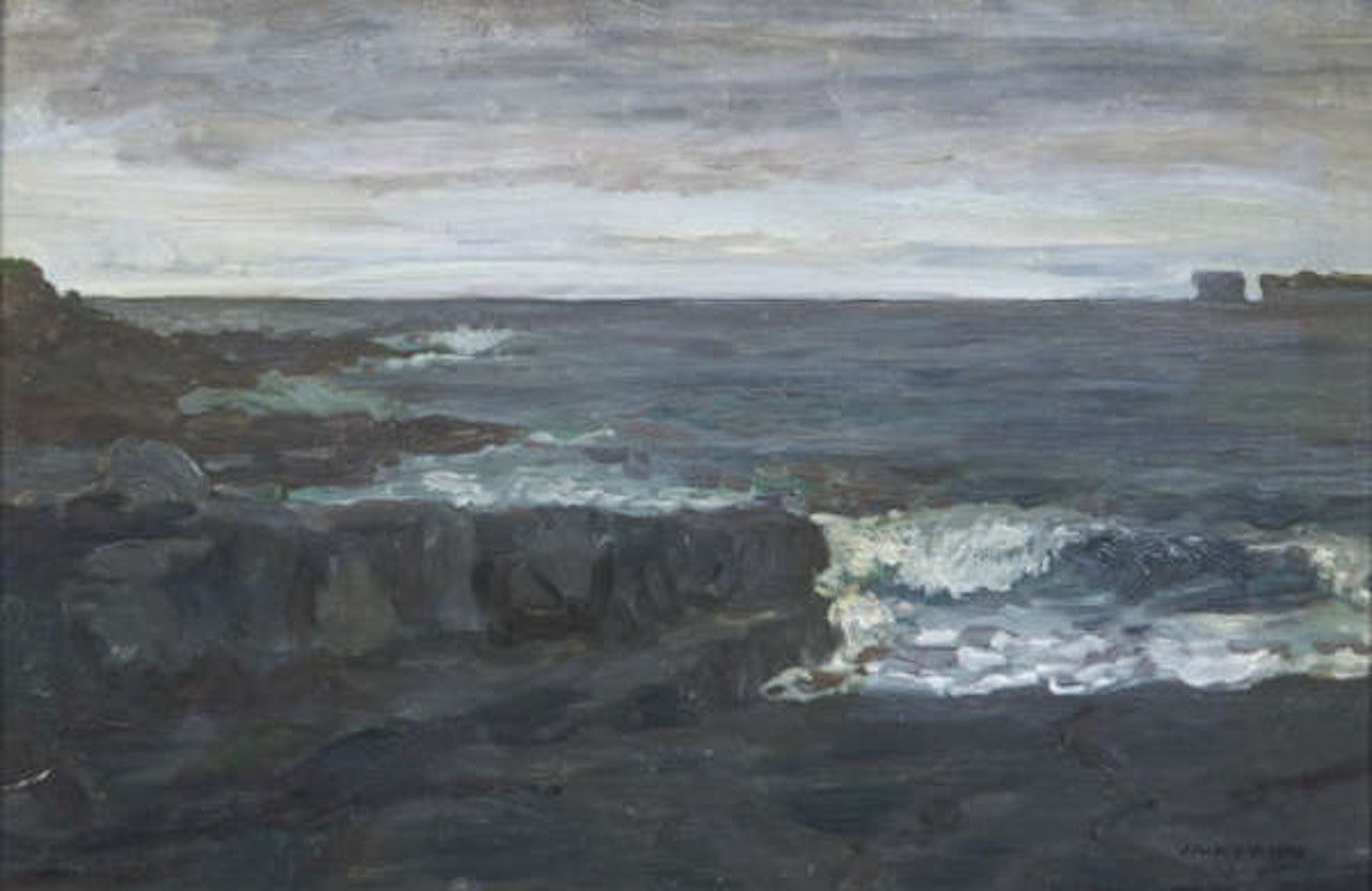 Downpatrick Head, Co. Mayo by Jack Butler Yeats