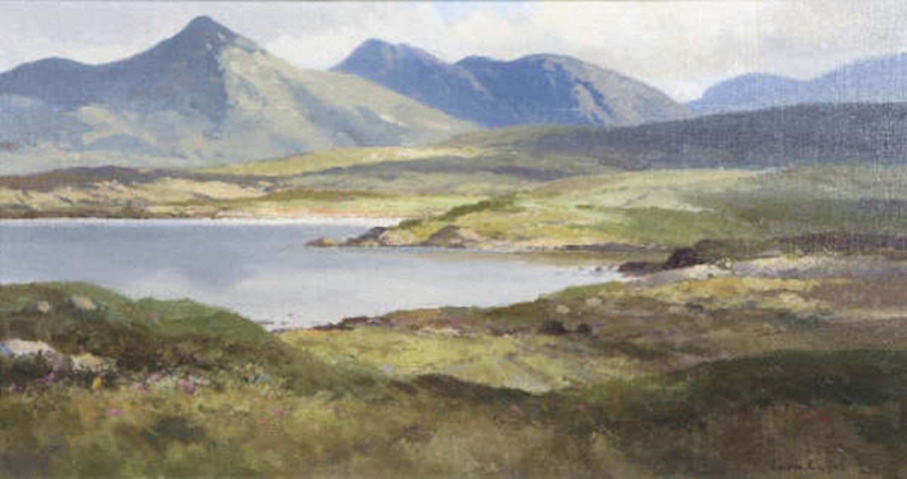 Landscape at Ross, Connemara by Maurice Canning Wilks