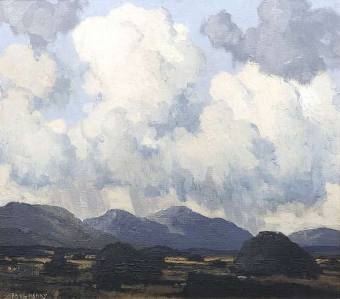The Turf Bog by Paul Henry