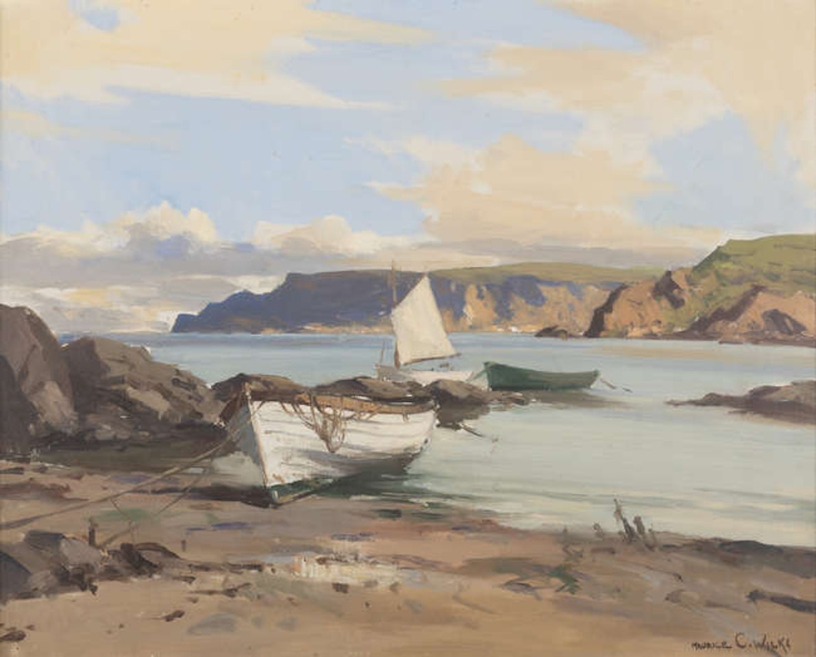 Rockport, Cushendun, Co. Antrim by Maurice Canning Wilks