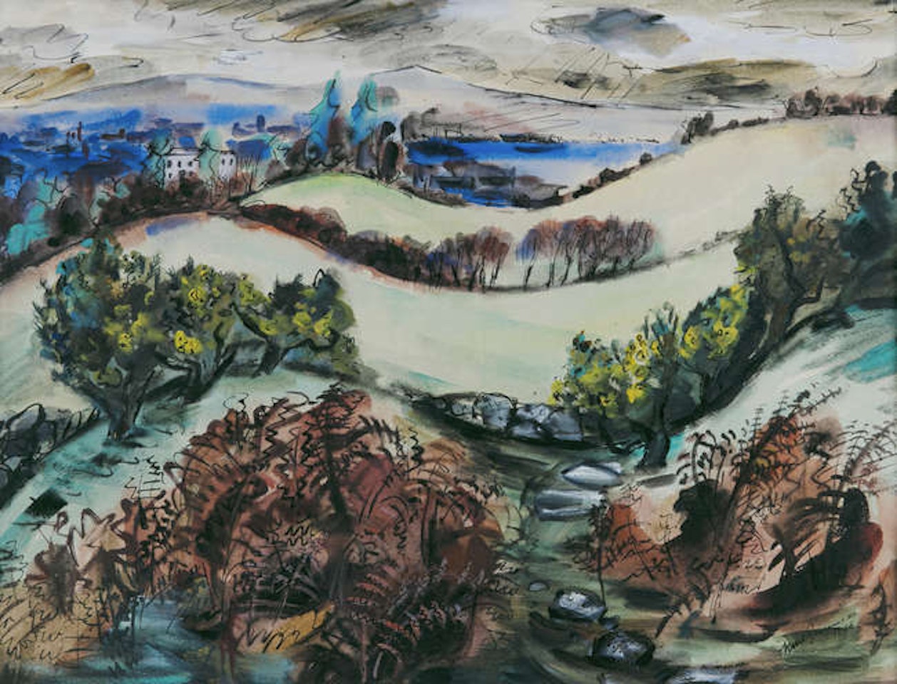 Country Landscape by Norah McGuinness