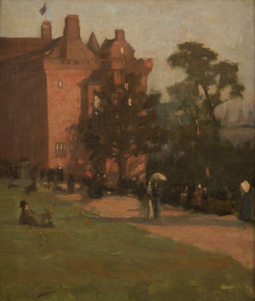Bishops Palace, Glasgow by John Lavery