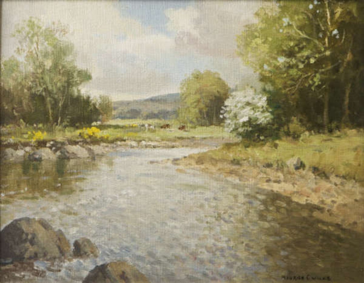 Spring Day, Glendun, Co. Antrim by Maurice Canning Wilks