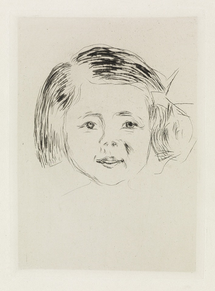Herbert Esches datter by Edvard Munch