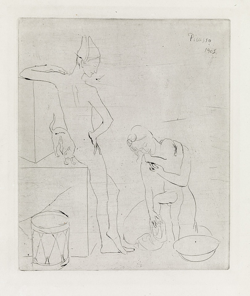 Le Bain by Pablo Picasso