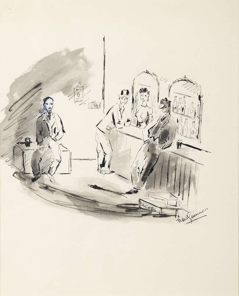 Bar Scene by Norah McGuinness