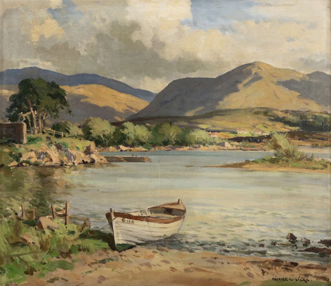 Middle Lake Killarney by Maurice Canning Wilks