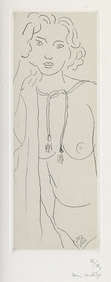 Nu Debout au Peignoir by Henri Matisse