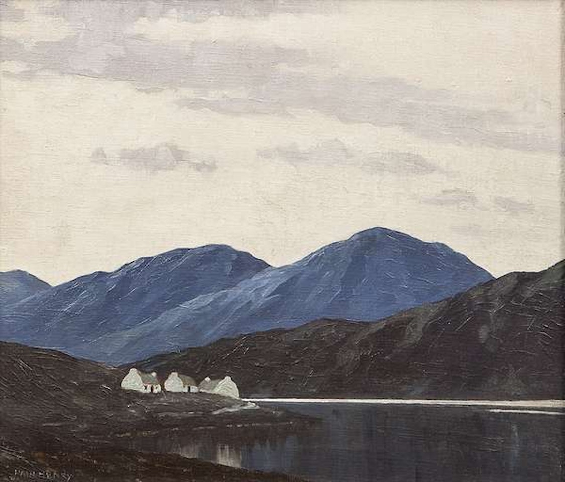 Connemara Cottages by Paul Henry