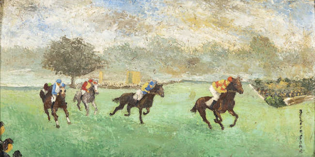 Horse Race by French School