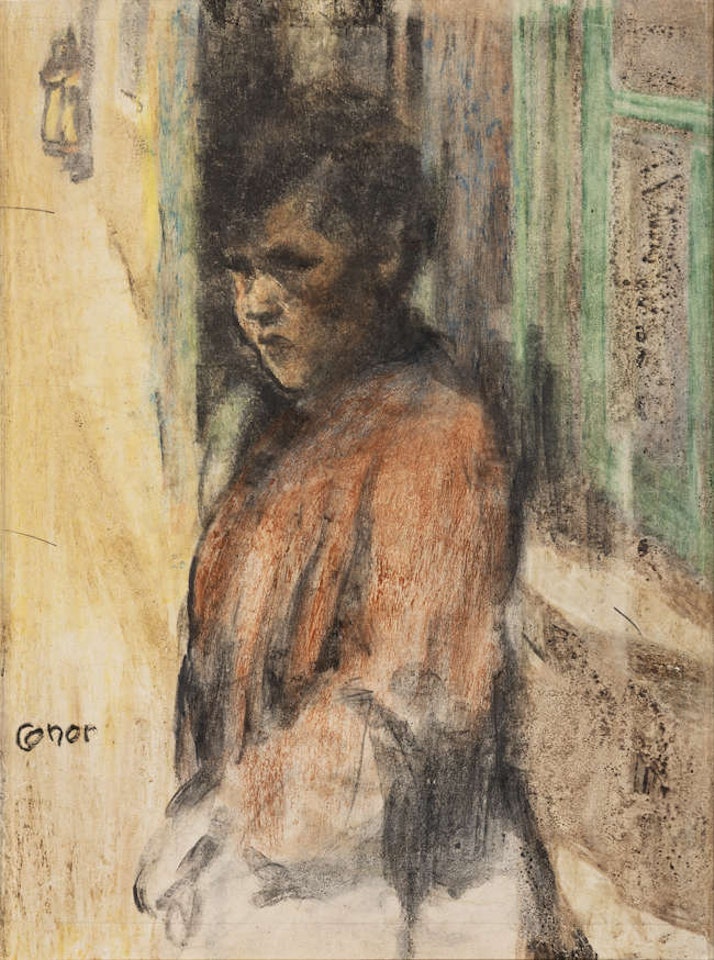 Young Boy by a Window by William Conor