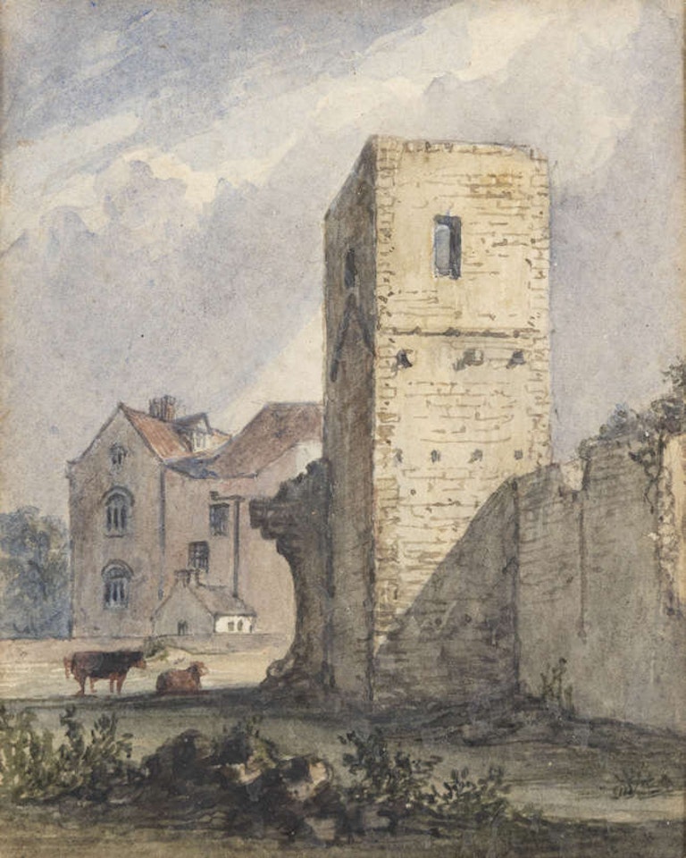 Landscapes with Ruins by English School