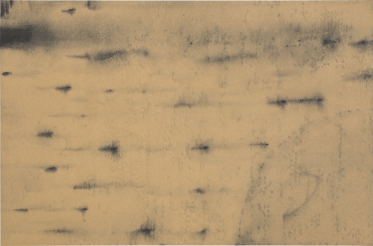Above the Earth IV by Mark Tobey