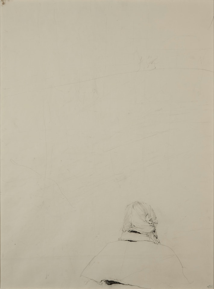 Walking in Her Cape Coat by Andrew Wyeth