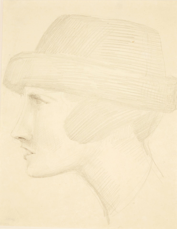 Woman in Profile (Ideal Head) by Elie Nadelman