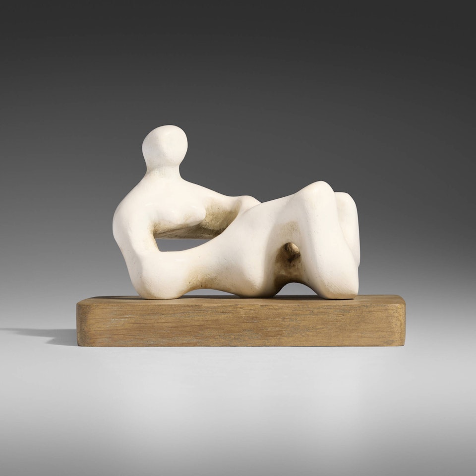 Recumbent Figure maquette by Henry Moore