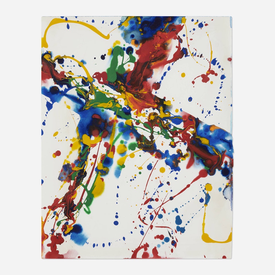 Untitled (SF83-478) by Sam Francis