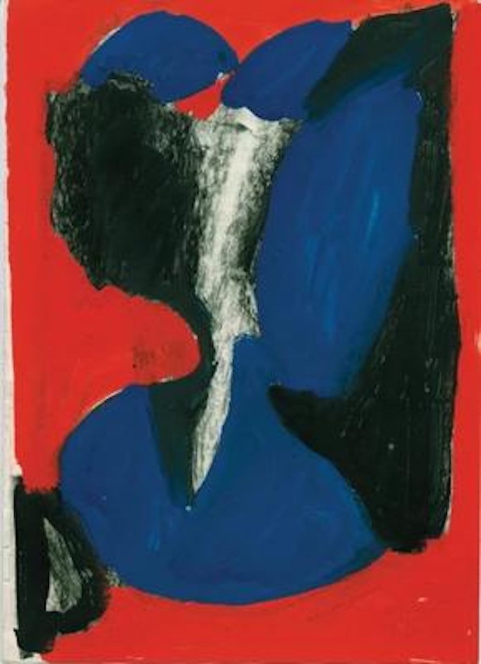 Falsche Form II (Wrong Form II) by A.R. Penck