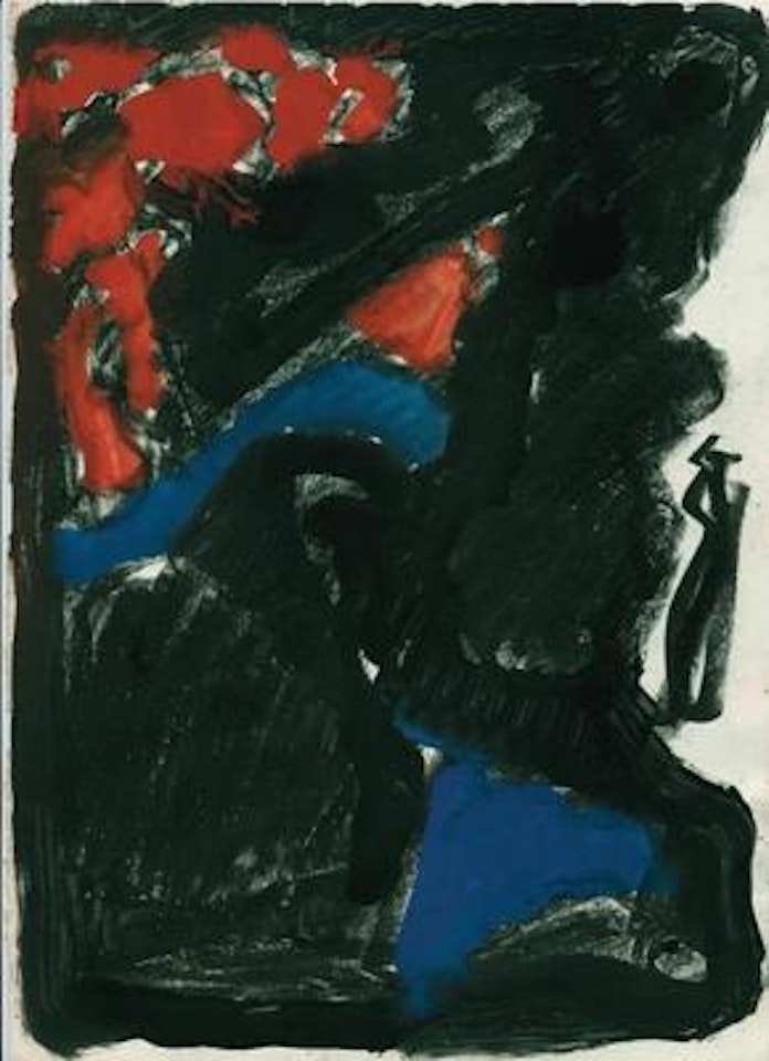 Falsche Position (Wrong Position) by A.R. Penck